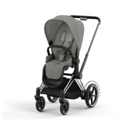 Poussette E-PRIAM Chrome Black Mirage Grey 2023 - CYBEX