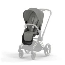Poussette E-PRIAM Chrome Black Mirage Grey 2023 - CYBEX -Produits Pour Bébé 36619790734872028129