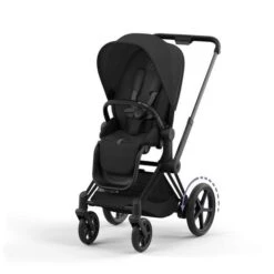 Poussette E-PRIAM Matt Black Sephia Black 2023 - CYBEX