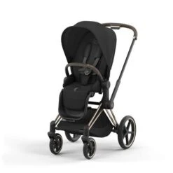 Poussette E-PRIAM Matt Black Sephia Black 2023 - CYBEX -Produits Pour Bébé 36619790735172028729