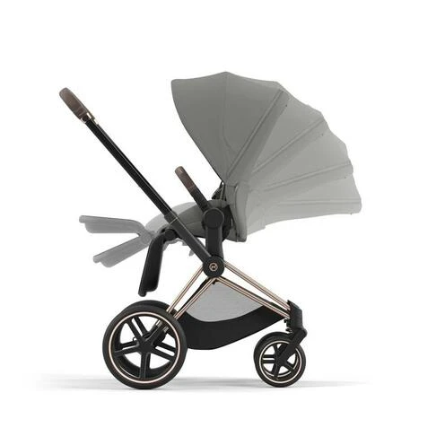 Poussette PRIAM Chrome Black Mirage Grey 2023 - CYBEX 5 Poussette PRIAM Chrome Black Mirage Grey 2023 - CYBEX – Image 5