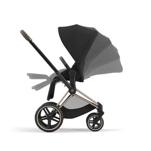Poussette PRIAM Chrome Sephia Black 2023 - CYBEX 2 Poussette PRIAM Chrome Sephia Black 2023 - CYBEX – Image 2