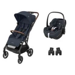 Maxi-Cosi Poussette DUO Soho + Cosi Pebble 360 Pro Essential Graphite - MAXI COSI
