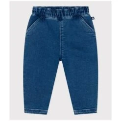 Pantalon 24 Mois Bleu Délavé - PETIT BATEAU