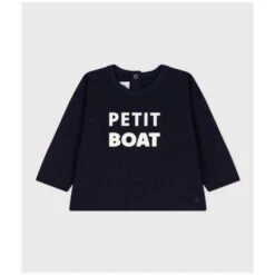 Tee Shirt Manches Longues 12 Mois Smoking - PETIT BATEAU