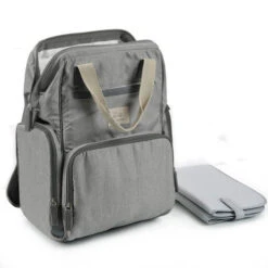 Sac à Dos à Langer Gris - OUTLANDER -Produits Pour Bébé 3700302606746 3