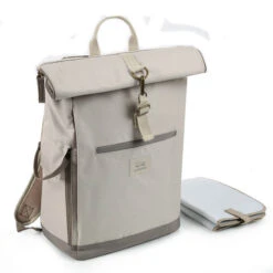 Sac à Dos à Langer Roll-top Sable - OUTLANDER -Produits Pour Bébé 3700302606760 3