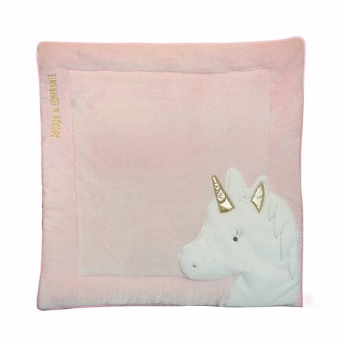 Tapis De Parc 100x100 Cm Tapidou Licorne - DOUDOU ET COMPAGNIE 2 Tapis De Parc 100x100 Cm Tapidou Licorne - DOUDOU ET COMPAGNIE – Image 2