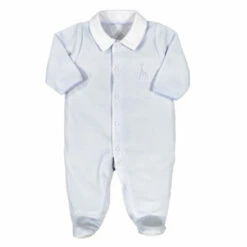 Pyjama Dors Bien Y Sophie La Girafe Bleu Naissance - TROIS KILOS SEPT