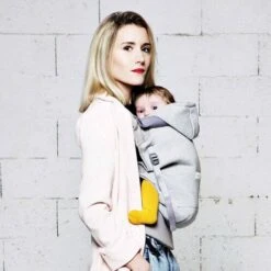 Porte-bébé Hoodie Carrier Gris Athlétique - LOVE RADIUS -Produits Pour Bébé 3760218243053 1