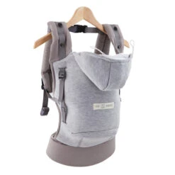Porte-bébé Hoodie Carrier Gris Athlétique - LOVE RADIUS