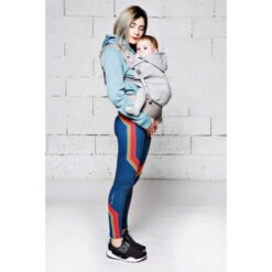 Porte-bébé Hoodie Carrier Gris Athlétique - LOVE RADIUS -Produits Pour Bébé 3760218243053 4