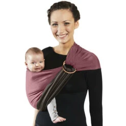 La Petite écharpe Sans Nœud Rosé/Pécan - LOVE RADIUS -Produits Pour Bébé 3760218243855 2