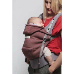 Porte-bébé Hoodie Carrier Bois De Rose - LOVE RADIUS -Produits Pour Bébé 3760218244074 2