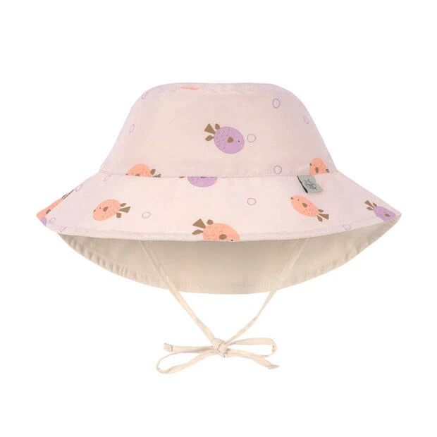 Chapeau Anti-UV Poisson 7-18 Mois Rose Clair - LASSIG 1 Chapeau Anti-UV Poisson 7-18 Mois Rose Clair - LASSIG