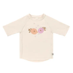 T-Shirt Anti-UV Manches Courtes Poisson 3-6 Mois Blanc - LASSIG