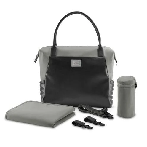 Sac à Langer Shopper Bag Platinum Soho Grey - CYBEX 2 Sac à Langer Shopper Bag Platinum Soho Grey - CYBEX – Image 2