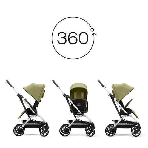 Poussette Eezy S Twist+ 2 SLV Nature Green - CYBEX 7 Poussette Eezy S Twist+ 2 SLV Nature Green - CYBEX – Image 7