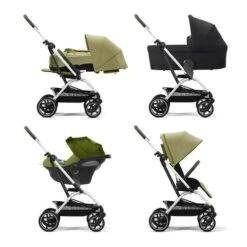Poussette Eezy S Twist+ 2 SLV Nature Green - CYBEX 16 Poussette Eezy S Twist+ 2 SLV Nature Green - CYBEX -Produits Pour Bébé 4063846275731 8