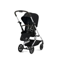 Poussette Eezy S Twist+ 2 SLV Moon Black - CYBEX