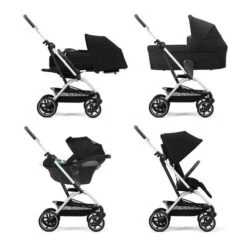 Poussette Eezy S Twist+ 2 SLV Moon Black - CYBEX -Produits Pour Bébé 4063846275878 6
