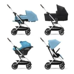 Poussette Eezy S Twist+ 2 SLV Beach Blue - CYBEX -Produits Pour Bébé 4063846276080 6