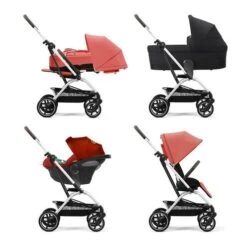 Poussette Eezy S Twist+ 2 SLV Hibiscus Red - CYBEX -Produits Pour Bébé 4063846276158 8