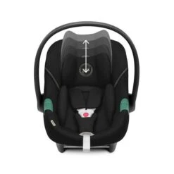 Siège Auto Gr 0+ Aton S2 I-Size Moon Black - CYBEX -Produits Pour Bébé 4063846305483 4