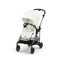 Poussette Melio 3 Taupe Cotton White - CYBEX