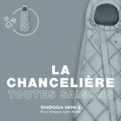 Chancelière Universelle Snogga Mini 2 Powdery Rose - CYBEX -Produits Pour Bébé 4063846331536 2