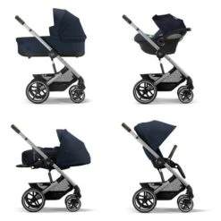 Poussette 4 Roues BALIOS S Lux SLV Ocean Blue - CYBEX 15 Poussette 4 Roues BALIOS S Lux SLV Ocean Blue - CYBEX -Produits Pour Bébé 4063846366309 2