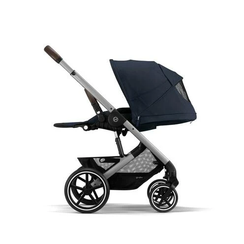 Poussette 4 Roues BALIOS S Lux SLV Ocean Blue - CYBEX 5 Poussette 4 Roues BALIOS S Lux SLV Ocean Blue - CYBEX – Image 5