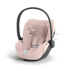 Siège-auto Gr 0+ CLOUD T I-Size Tissu Plus Peach Pink - CYBEX 17 Siège-auto Gr 0+ CLOUD T I-Size Tissu Plus Peach Pink - CYBEX -Produits Pour Bébé 4063846403059 7