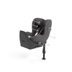 Siège-auto Gr 0+/1 SIRONA T I-Size Tissu Plus Mirage Grey - CYBEX -Produits Pour Bébé 4063846405121 4