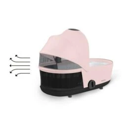 Nacelle De Luxe MIOS Peach Pink 2023 - CYBEX -Produits Pour Bébé 4063846417117 5