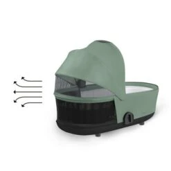 Nacelle De Luxe MIOS Leaf Green 2023 - CYBEX -Produits Pour Bébé 4063846417186 5