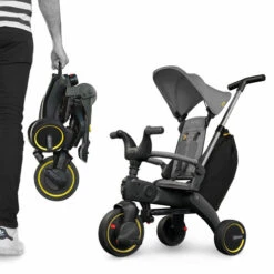 Tricycle Liki Trike S3 Gris Acier - DOONA -Produits Pour Bébé 4897055666260 1