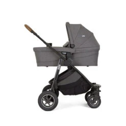Poussette TRIO Versatrax + I-Snug 2 + Nacelle Ramble XL Shell Gray - JOIE -Produits Pour Bébé 5056080615752 24