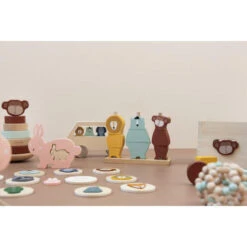 Puzzle Animaux à Empiler En Bois - TRIXIE -Produits Pour Bébé 5400858361745 9