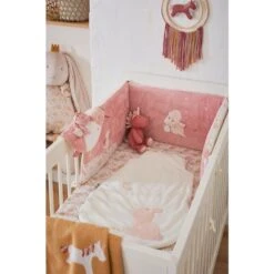 Tour De Lit Veloudoux Lina & Joy - NOUKIE 'S -Produits Pour Bébé 5413042394603 1 1