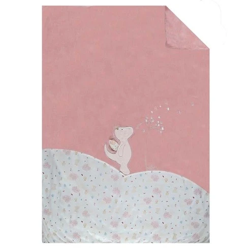 Couverture 100x140 Cm Veloudoux Lina & Joy - NOUKIE 'S 1 Couverture 100x140 Cm Veloudoux Lina & Joy - NOUKIE 'S