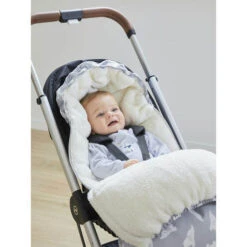 Chancelière Toile étanche Gris Clair - NOUKIE 'S -Produits Pour Bébé 5413042442601 4