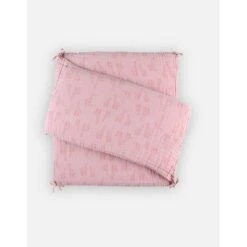 Tour De Lit Respirant Rose Mix & Match - NOUKIE 'S 7 Tour De Lit Respirant Rose Mix & Match - NOUKIE 'S -Produits Pour Bébé 5413042658651 1