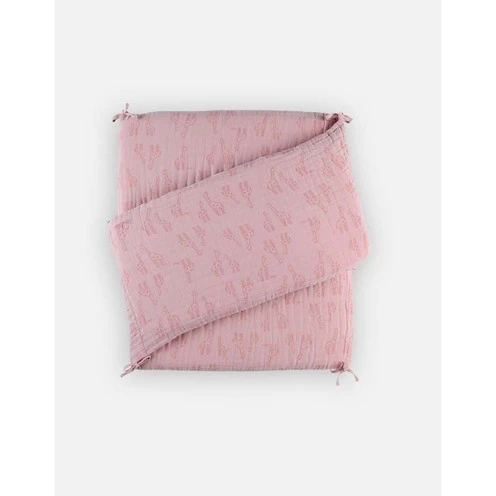 Tour De Lit Respirant Rose Mix & Match - NOUKIE 'S 4 Tour De Lit Respirant Rose Mix & Match - NOUKIE 'S – Image 4