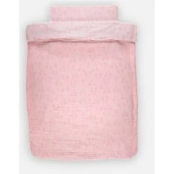 Housse De Couette 100x140 Cm Rose Mousseline Mix & Match - NOUKIE 'S