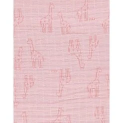 Housse De Couette 100x140 Cm Rose Mousseline Mix & Match - NOUKIE 'S -Produits Pour Bébé 5413042658798 2