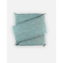 Tour De Lit Respirant Bleu Mix & Match - NOUKIE 'S -Produits Pour Bébé 5413042658972 2