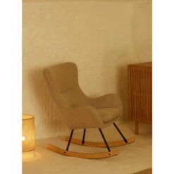 Chaise à Bascule Rocking Chair Basic Dark Desert - QUAX -Produits Pour Bébé 5414375185463 3