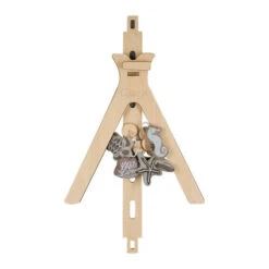Arche D'Activité Avec 5 Jouets Tricot Suspendus TIPI Bois - QUAX -Produits Pour Bébé 5414375193857 3