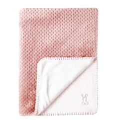 Couverture Lapidou Rose / Blanc - NATTOU